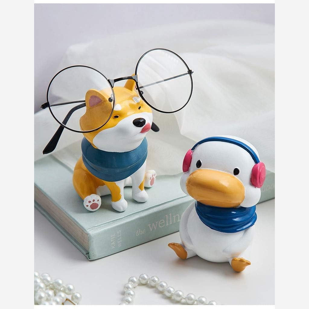 Glasses Frame Cute Decoration Ornaments Creative Glasses Display Stand Counter Small Ornaments Multifunctional Display Stand Sunglasses Frame Display Stand (Color : A) (C)