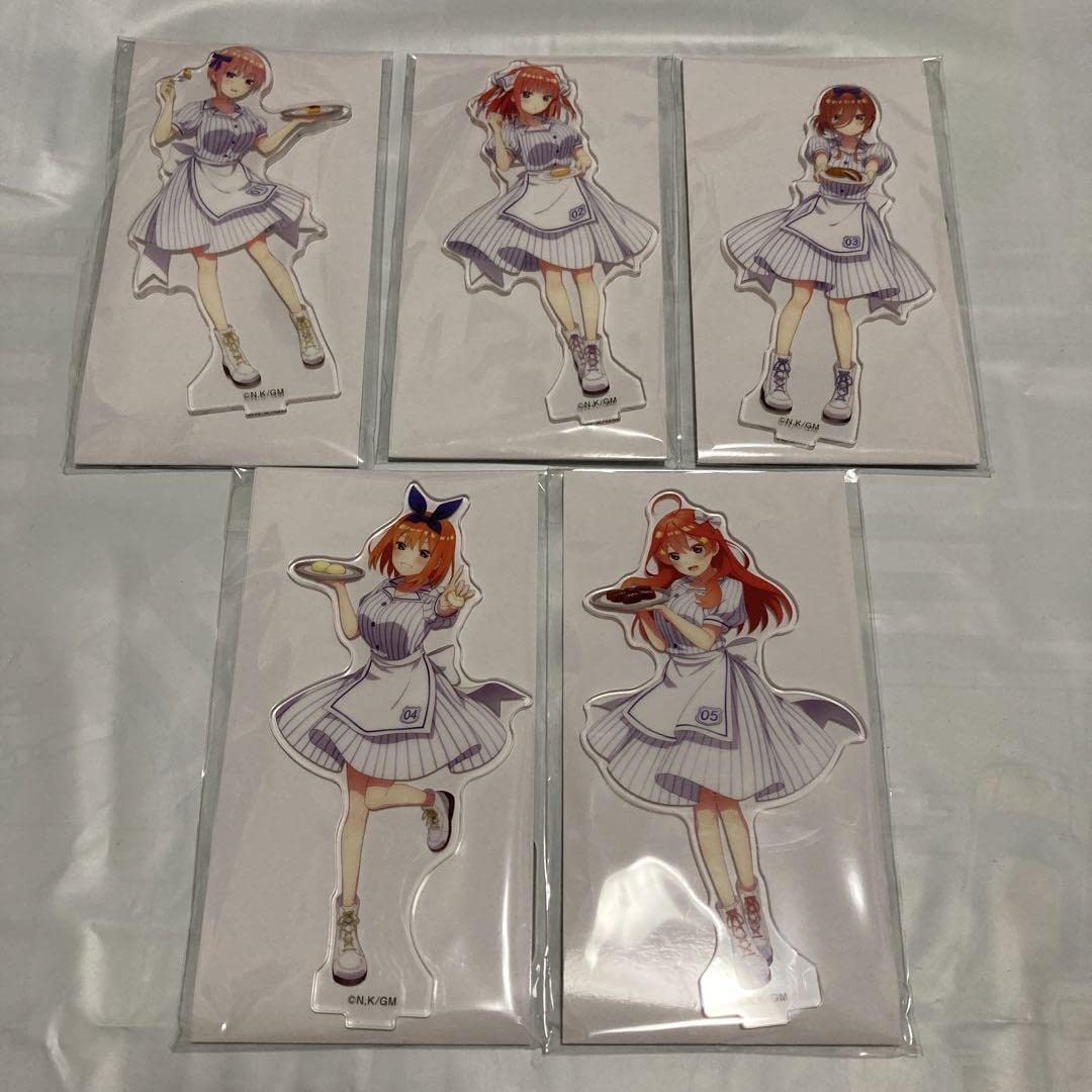 Amazon.co.jp: 五等分の花嫁 アクリルスタンド 一花 二乃 三玖 四葉 五