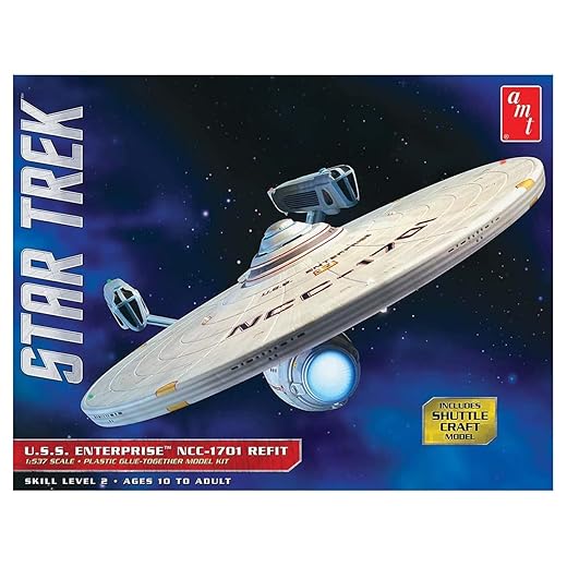 AMT Star Trek Model Kit (U.S.S. Enterprise Refit)