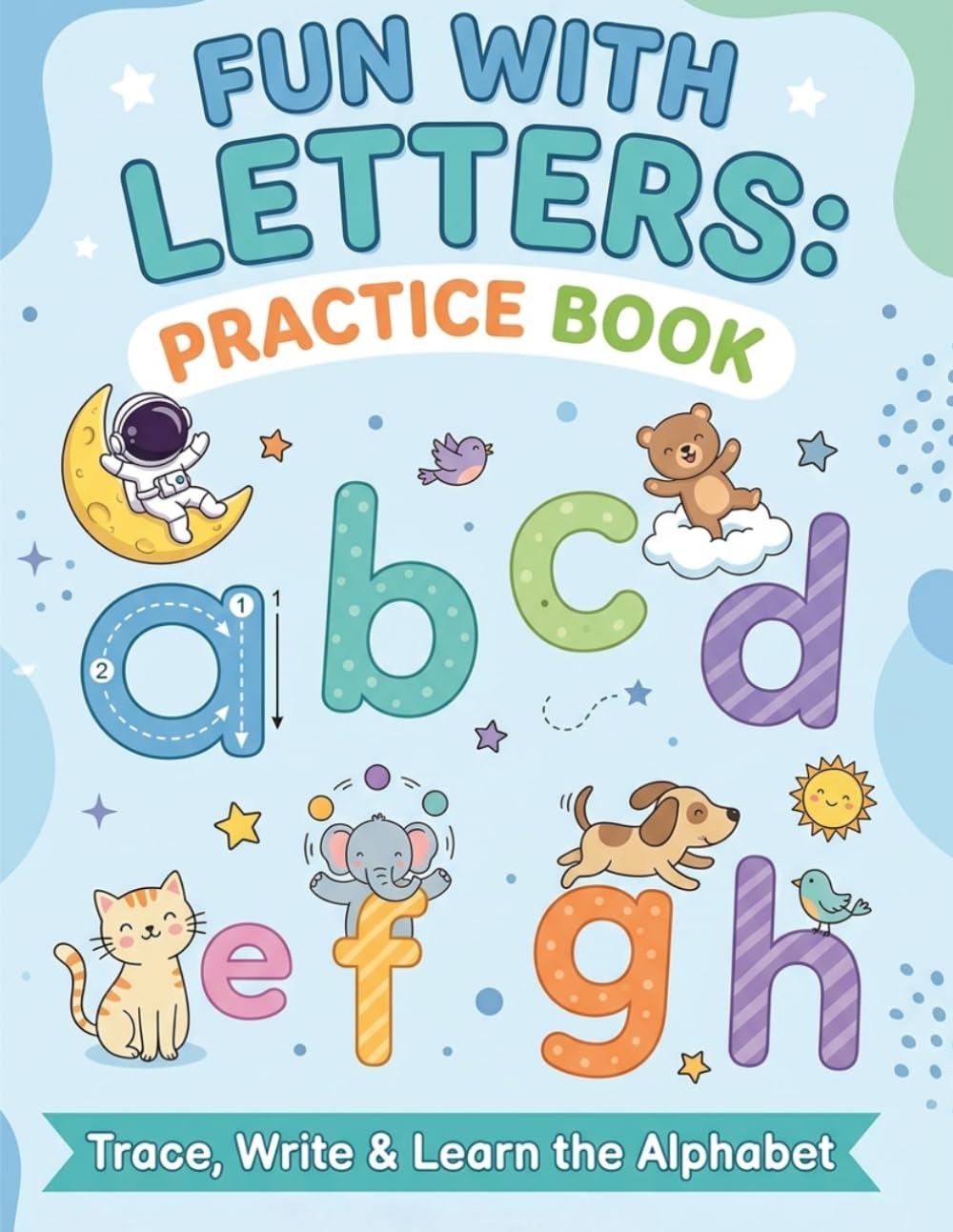 Learn how to write kids letters practice