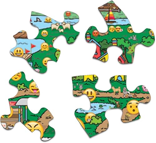 Miniatura 3 de Springbok Rompecabezas de 1000 piezas de Emojiville - Hecho en Estados Unidos