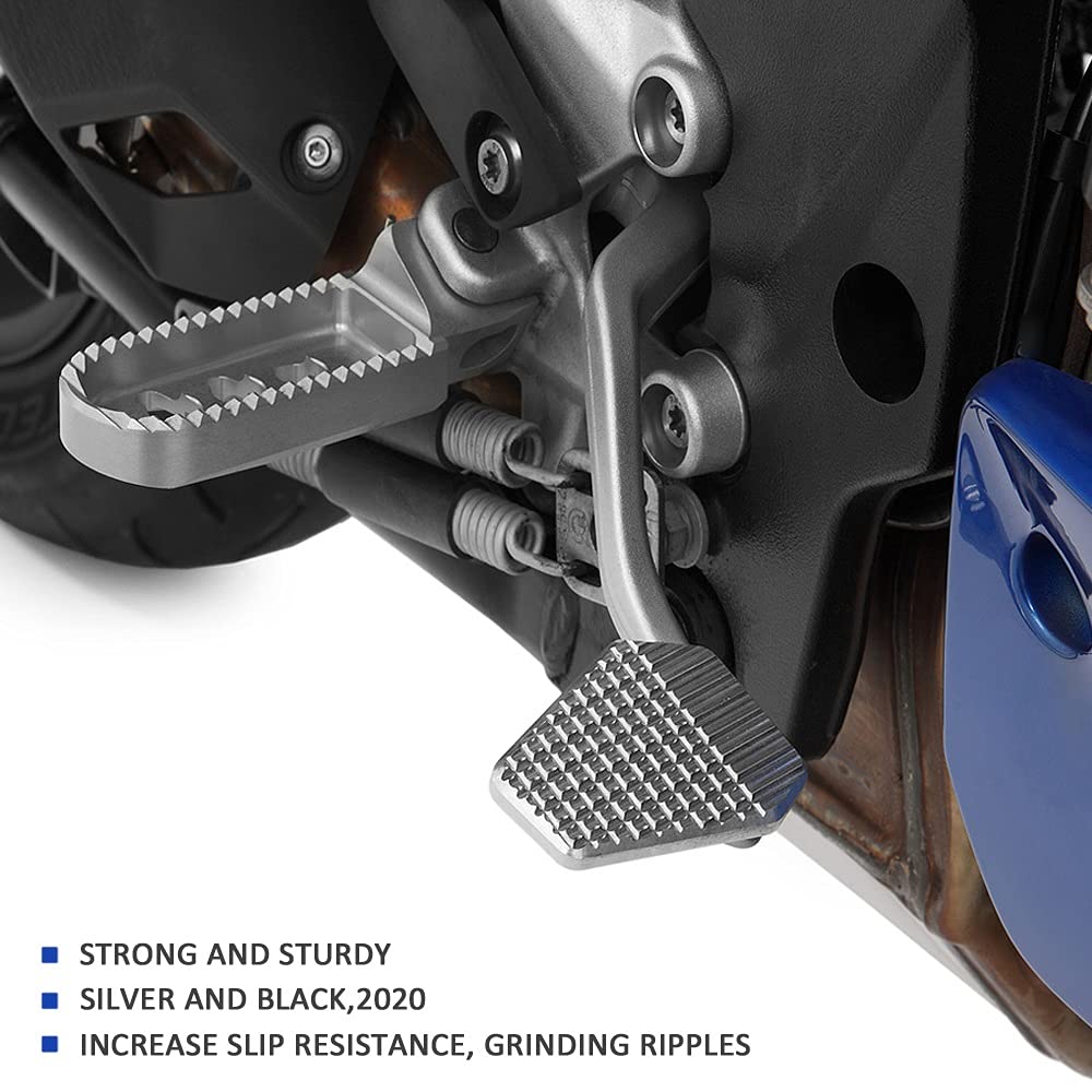 Pedal De Palanca De Freno Trasero De Motocicleta Ampliar Extensión 2020 2021 para BMW S1000XR S 1000 XR Extensor De Almohadilla De Freno Trasero (Color : Black)