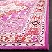 SAFAVIEH Bellagio Collection 2' x 3' Red / Pink BLG545B Handmade Medallion Premium Wool Accent Rug