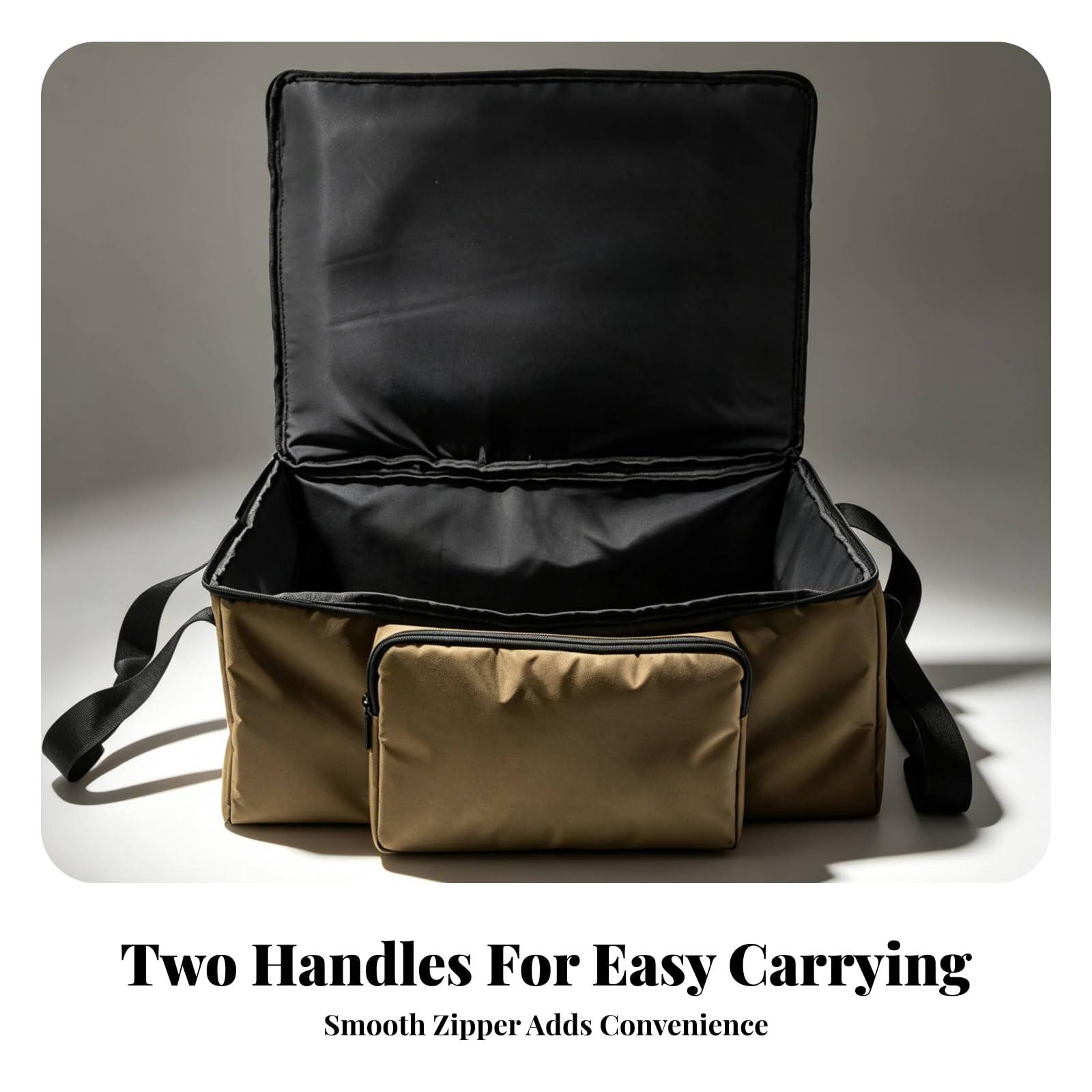 Funda para Impresora Portátil Bolsa de Transporte Estuche Protector Maletín Acolchado con Capa de Perla de 10mm y Forro Suave con Organización de Accesorios Adecuada para Clases, Negro