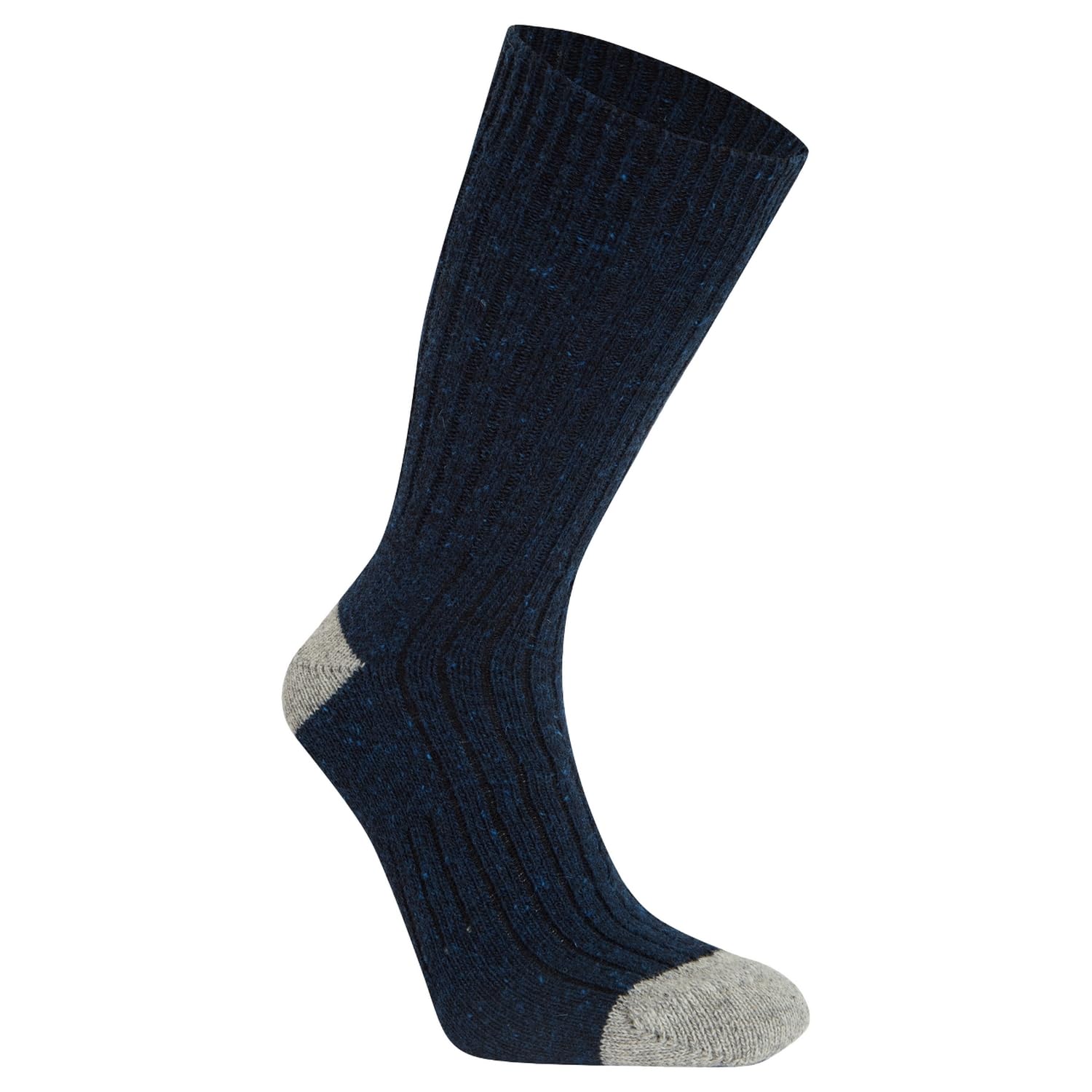 Craghoppers Evans  Blnvy/Ltgry Torver Anti-Bacterial Walking Socks in Size 4 -8, Sports Direct