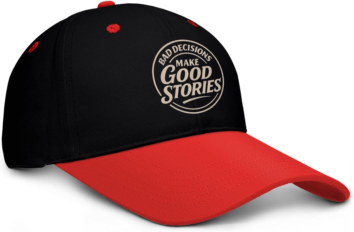 Funny Adjustable Baseball Cap, Breathe Unisex Printed Hat for Men&Women, Hilarious Gag Snapback Caps - Image 3