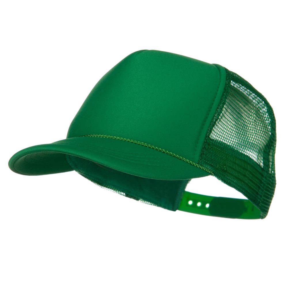 Youth Polyester Foam Golf Mesh Cap - Royal W21S25F