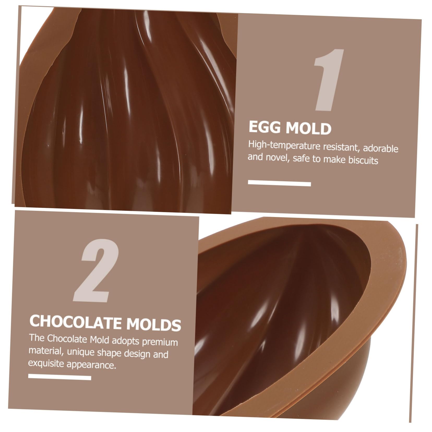 TOPBATHY 5 Pz stampo in silicone a forma di per il cioccolato de per caramelle gommose ice cream gelatto stampo in silicone per la cottura stampo per biscotti in truffa