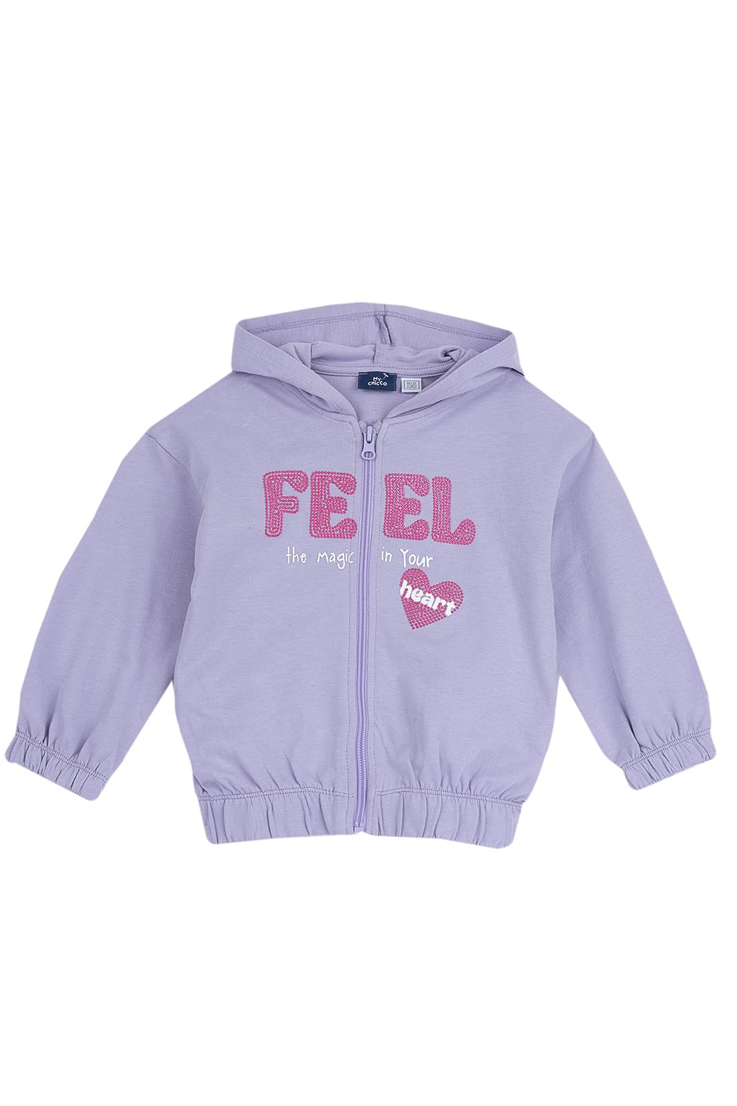Chicco Kinder und Jugendliche Felpa Leggera Con Zip A Maniche Lunghe Kapuzenpullover