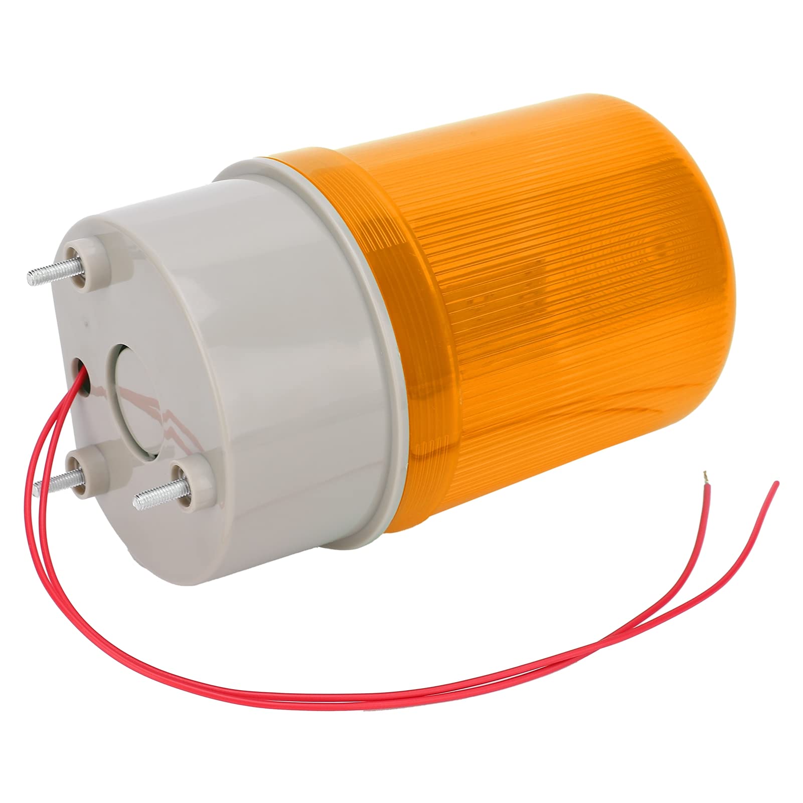 Kavolet LED Flashing Alarm Emergency Light 220VAC BEM‑1101 for Factories Schools Offices (Yellow)
