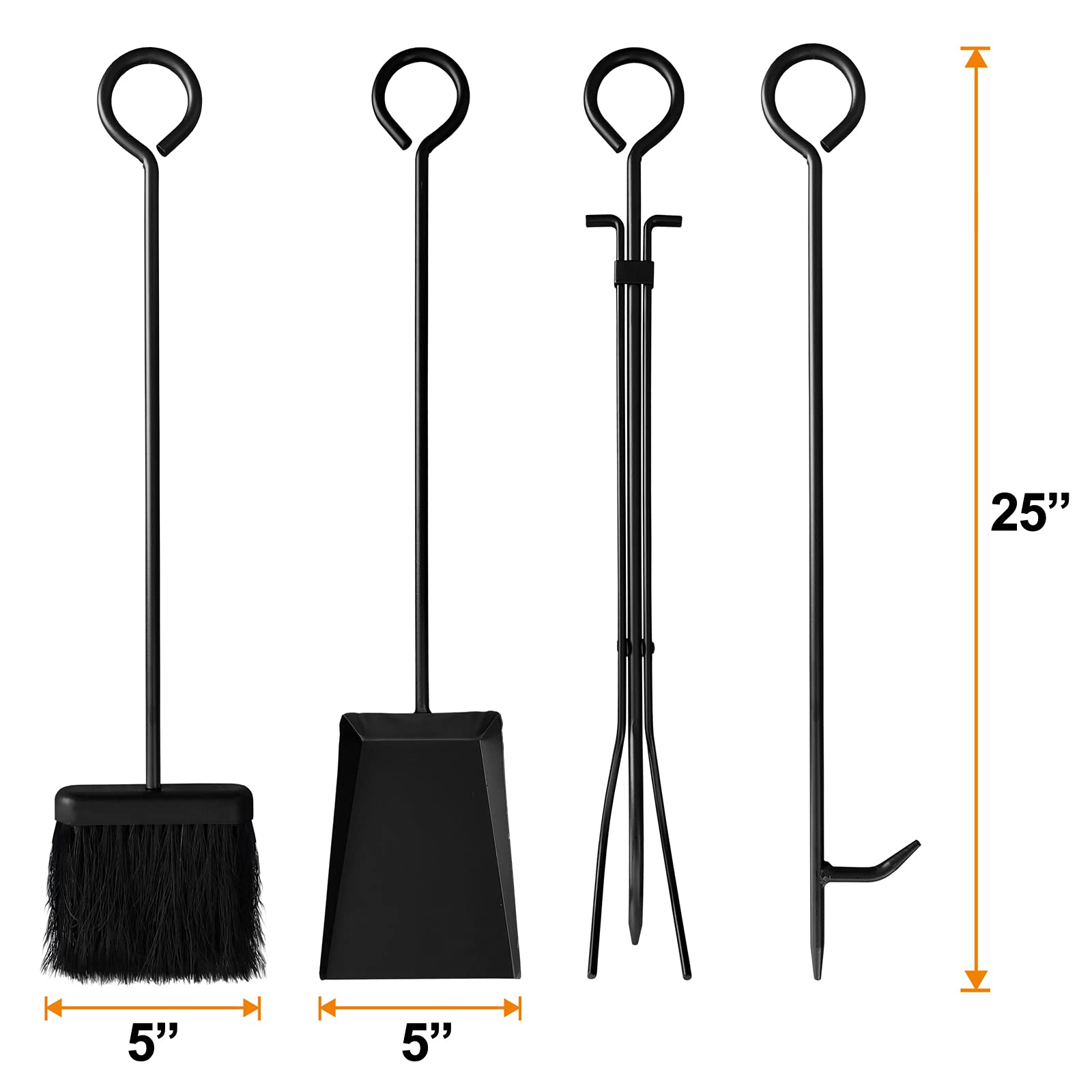 Buy Amagabeli Firewood Rack Fireplace Tool Rack Indoor Wood Holders