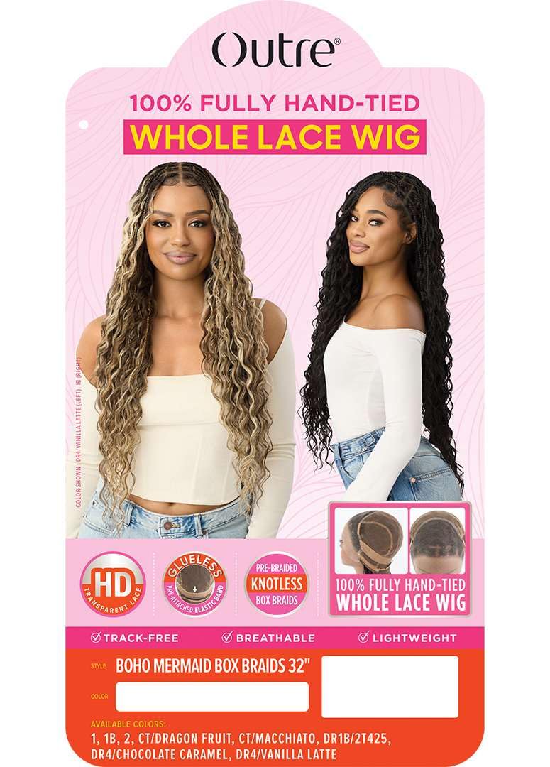 Amazon.com : Outre 100% Full Hand Tied Whole Lace Wig - Boho