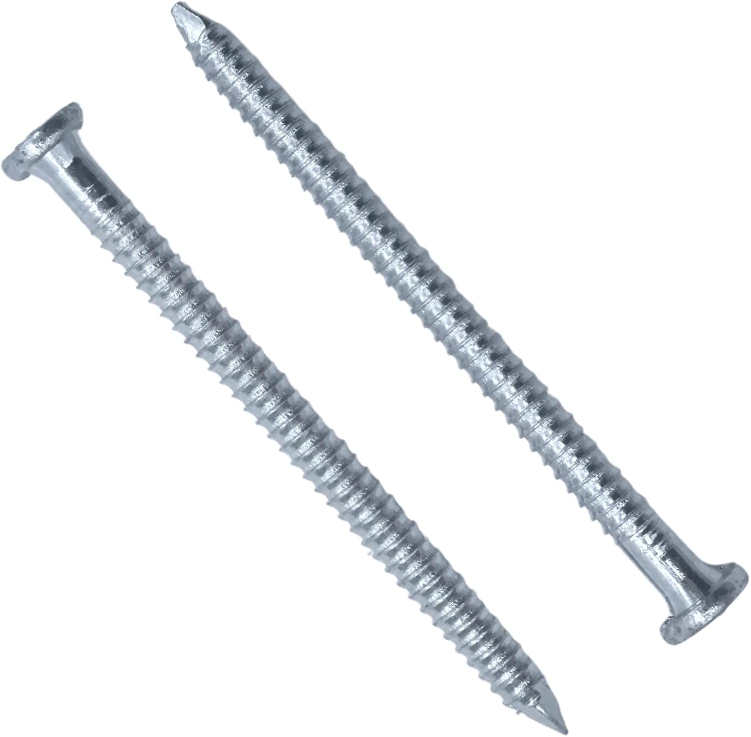 Pack of 250 Comb Nails, Groove Nails, Galvanised, Anchor Nails for Wood Construction, Metal Connectors & Roof Constructions, ETA Approved (4.0 x 60 mm)
