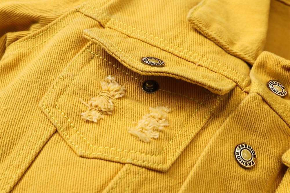 Cromoncent Toddler Denim Jacket for Boys Girls