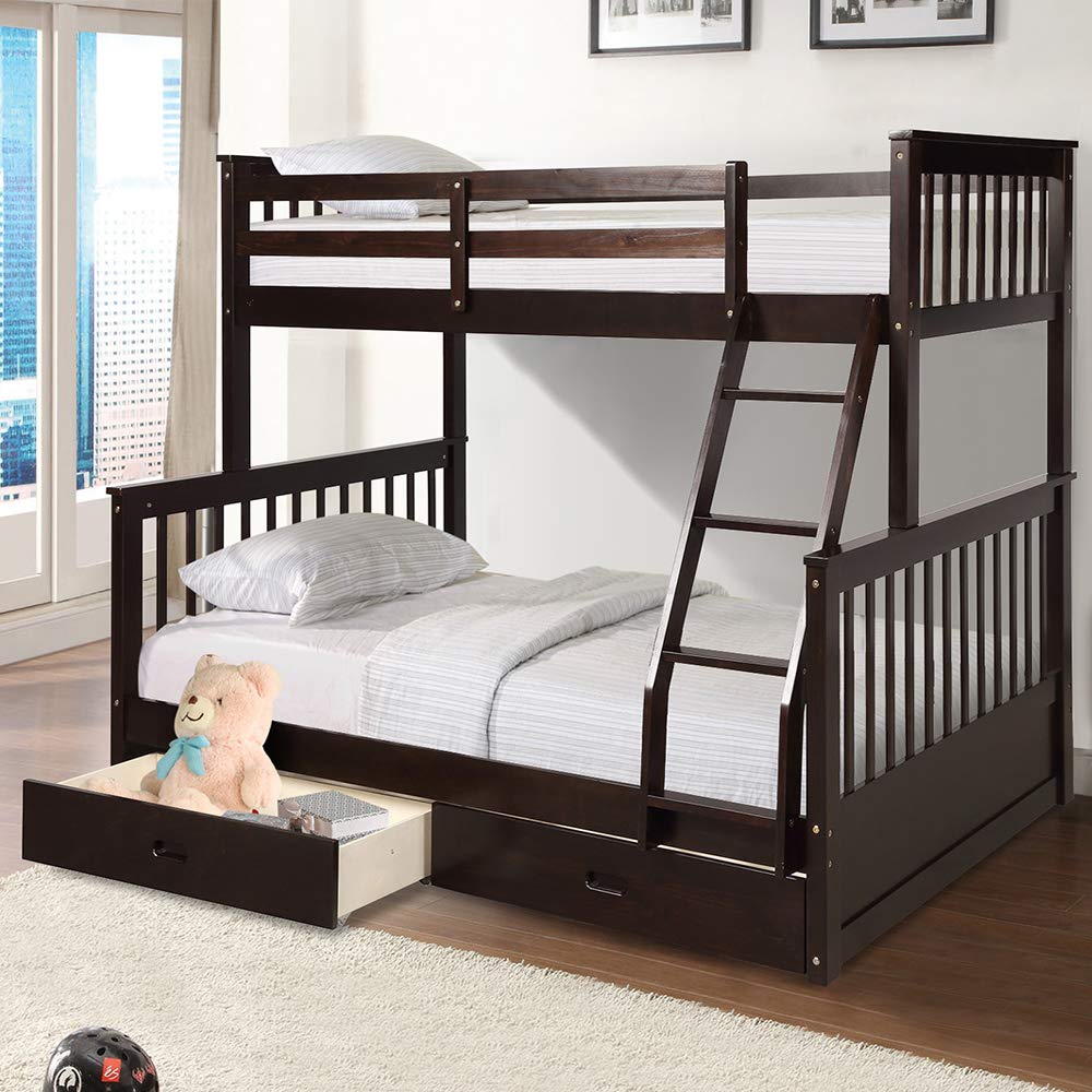 double full bunk beds