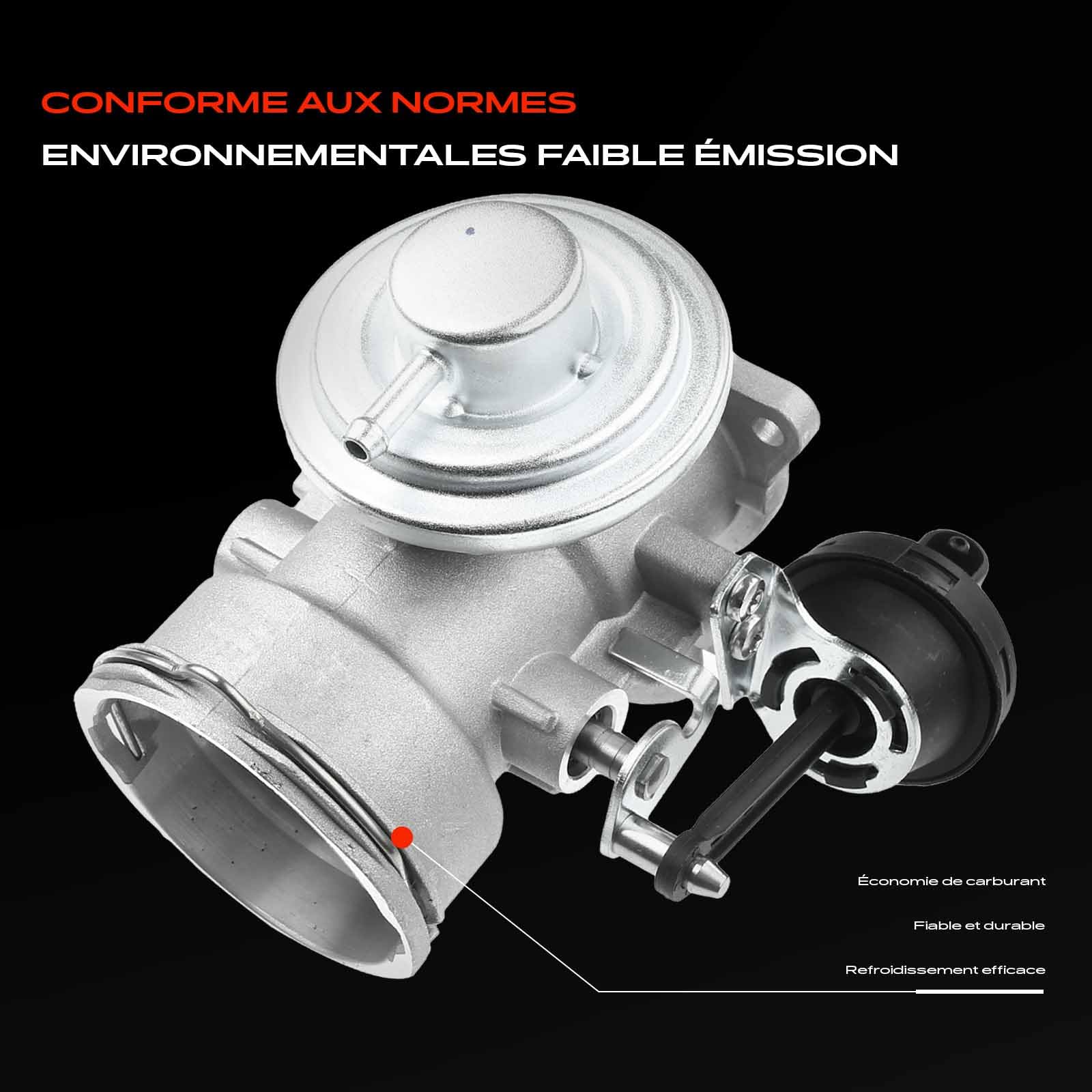 Frankberg Vanne EGR pour le recyclage des gaz d'échappement diesel | 038131501J; Compatible avec: P.a.s.s.a.t Variant 3B6, A6 4B2 4B4, A.l.h.a.m.b.r.a 7V8 7V9, S.h.a.r.a.n 7M6 7M8 7M9