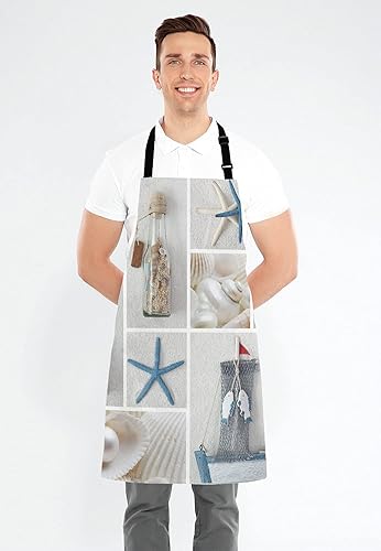 Miniatura 9 de Lefolen Delantal de cocina 6, Multi Lf112