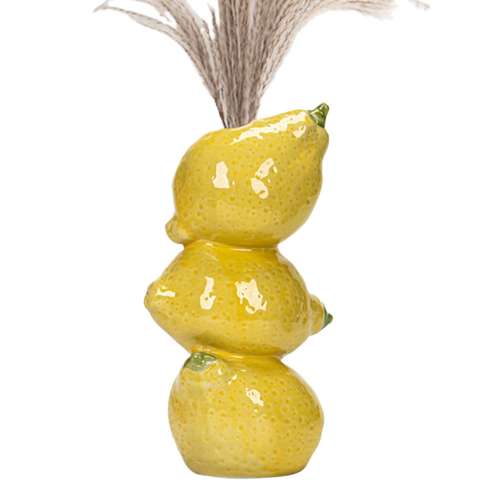Vase en forme de fruit en céramique à offrir pour une décoration d'intérieur moderne