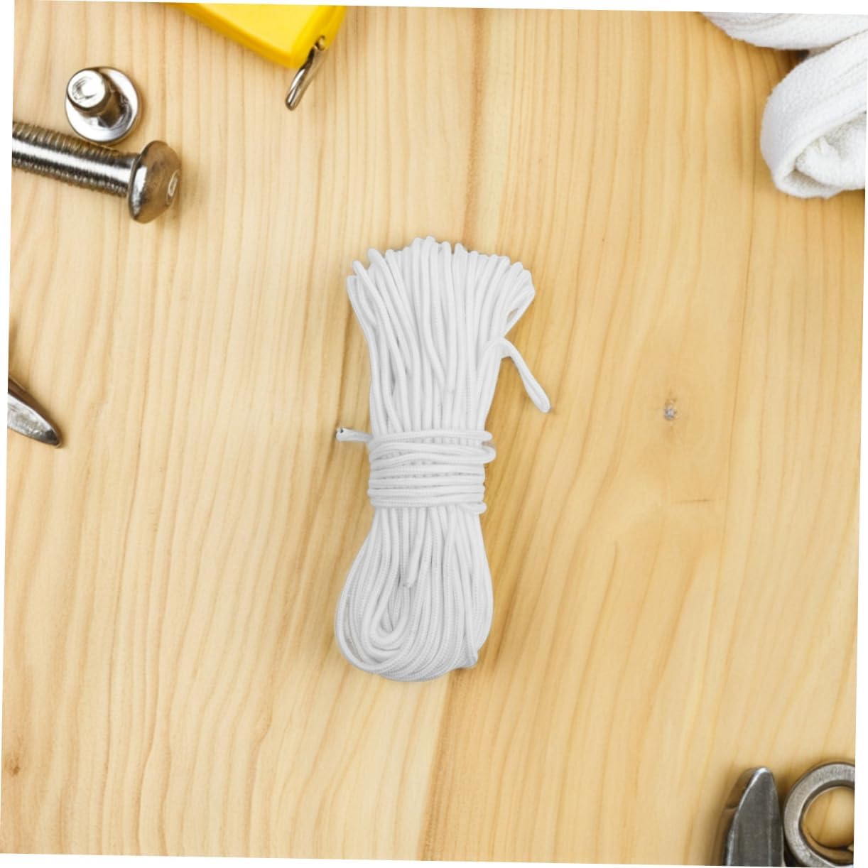 PRETYZOOM 2rolls Heavy Duty Nylon Rope for Outdoor Activities Portable Utility Cord for Camping Hiking and Clothesline Use Utility Cord