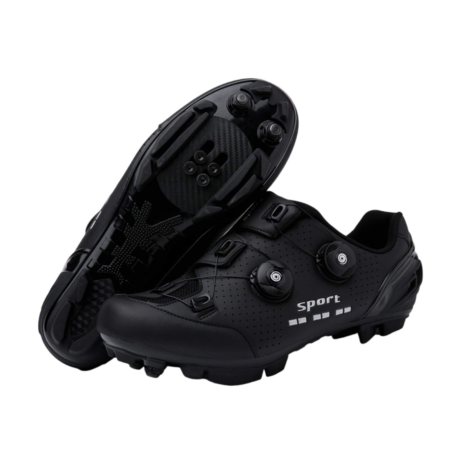 Mountainbike Schuhe Herren,Rennrad Schuhe MäNner,Spinnen Schuhe Damen,Fahrradschuhe Damen Herren MTB,Mountainbike Schuhe,Atmungsaktive Outdoor-Radschuhe,Fahrrad Spin MTB Schuhe