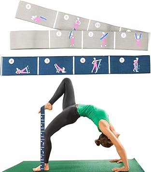 Amazon ヨガストラップ ヨガ ベルト トレーニングチューブ エクササイズバンド 天然ゴム製 バンドにトレーニング方法がイラストで描かれ 異なった強度を1本で選べる ダイエット フィットネス ヨガ 筋トレ ストレッチ 体幹強化 軽 Espcheap ストラップ Amazon ヨガストラップ ヨガ ベルト トレーニングチューブ エクササイズバンド 天然ゴム製 バンドにトレーニング方法がイラストで描かれ 異なった強度を1本で選べる ダイエット フィットネス ヨガ 筋トレ ストレッチ 体幹強化 軽 Espcheap ストラップ