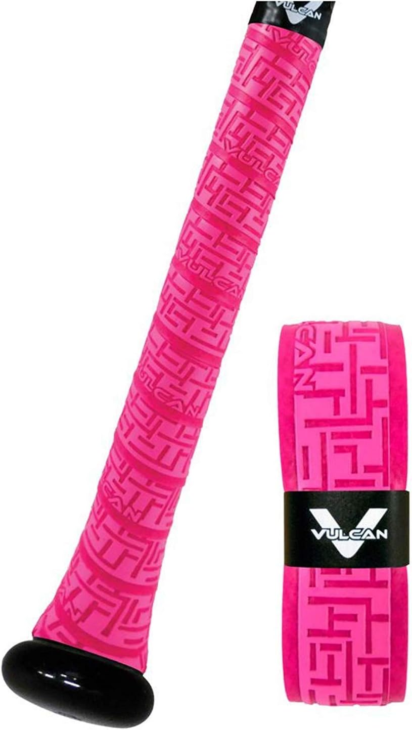 Vulcan | 0.50mm / 1.00mm / 1.75mm Bat Grip | Baseball/Softball | Multiple Colors