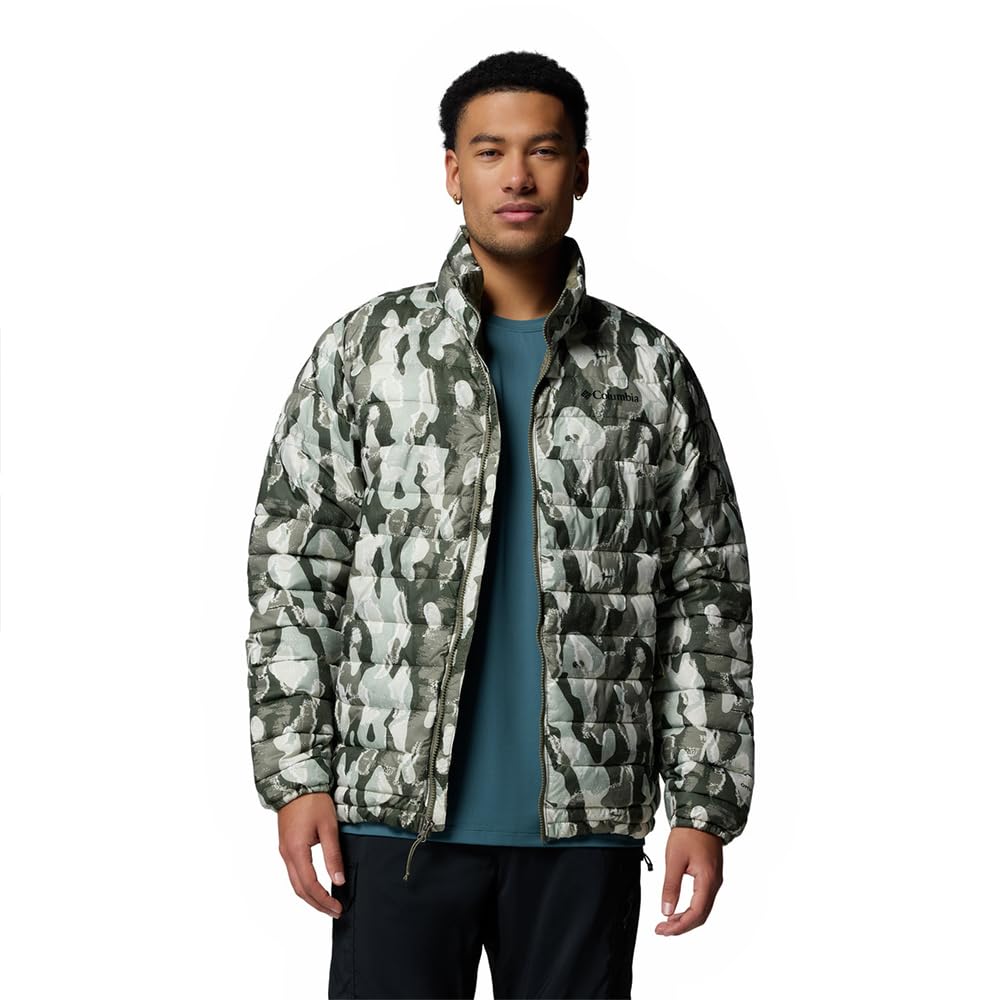 Columbia Powder Lite 2 Chaqueta Estampada Chaqueta acolchada Hombre (Pack de 1)