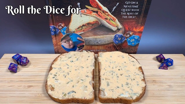 Image of Roll for Sandwich Cookbook for Gaming Enthusiasts and Adventurous Eaters: Go on a Mealtime Quest with the Roll of the Dice! (Fox Chapel Publishing) From Adventures in Aardia, As Seen on TikTok