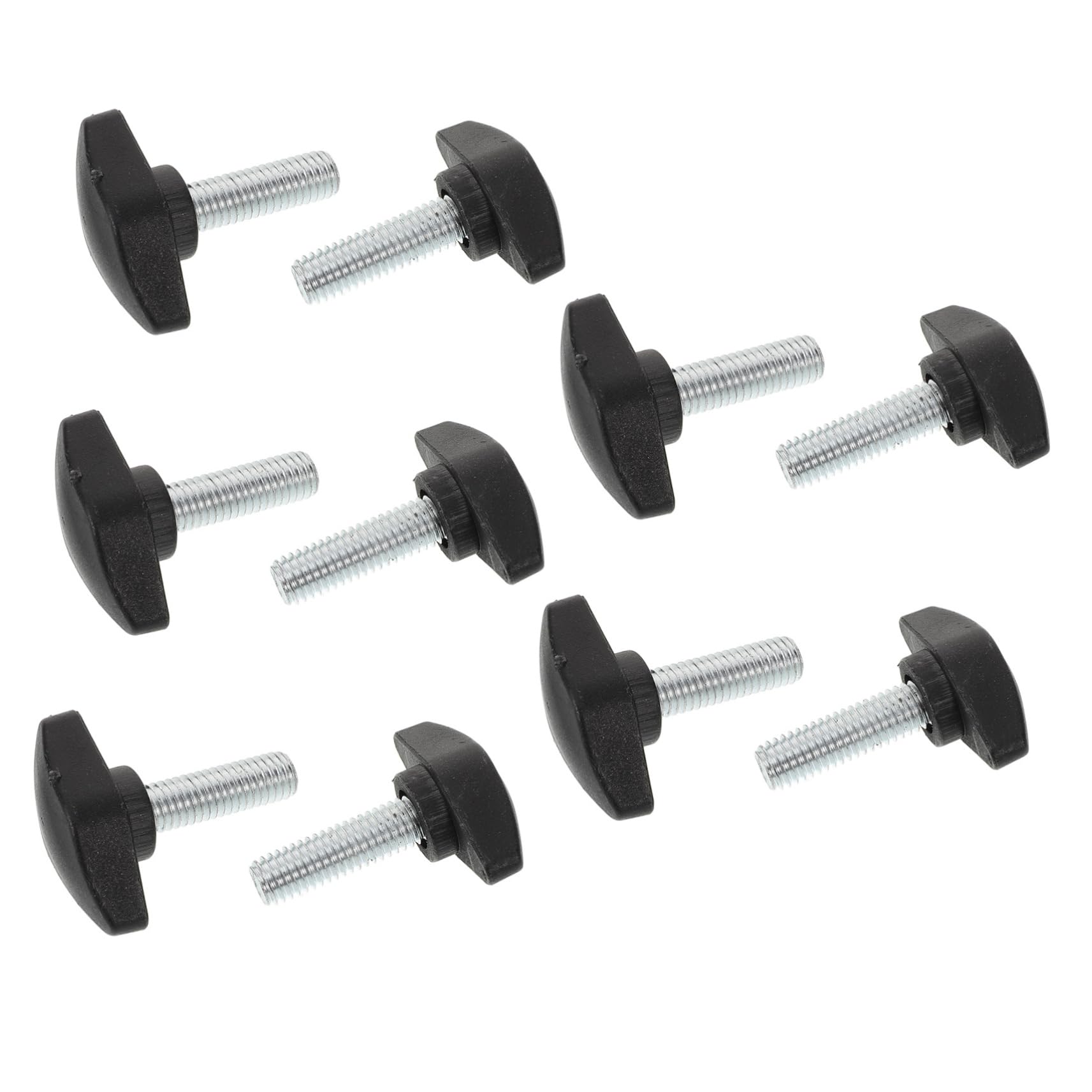 OFFSCH 10pcs Microphone Mount Clamp Screws for Stand Mic Clip Screw M8x25-36 Head Diameter Easy Installation Non-slip Grip Universal Fit
