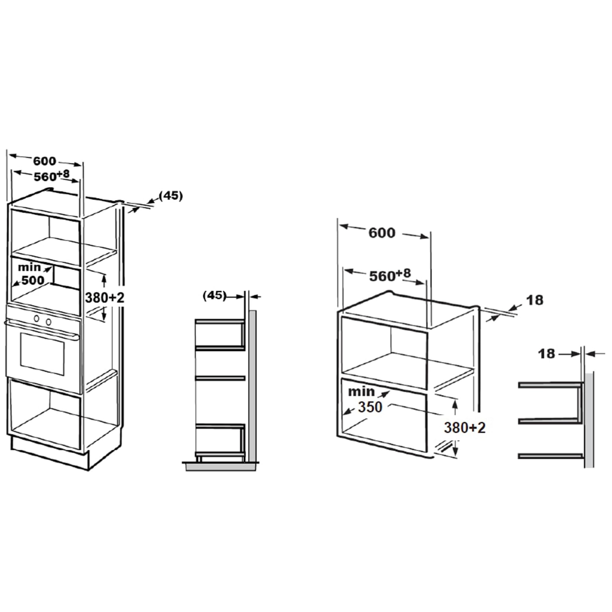 HMW-MDBI28GDIX Einbau-Mikrowellenofen – 28 L Garraum, Digitale Touch-Bedienung, Leistungsstarker Grill, Kombi-Mikrowelle, Automatikprogramme, Edelstahl-Design (Inox), 5 Jahre Garantie
