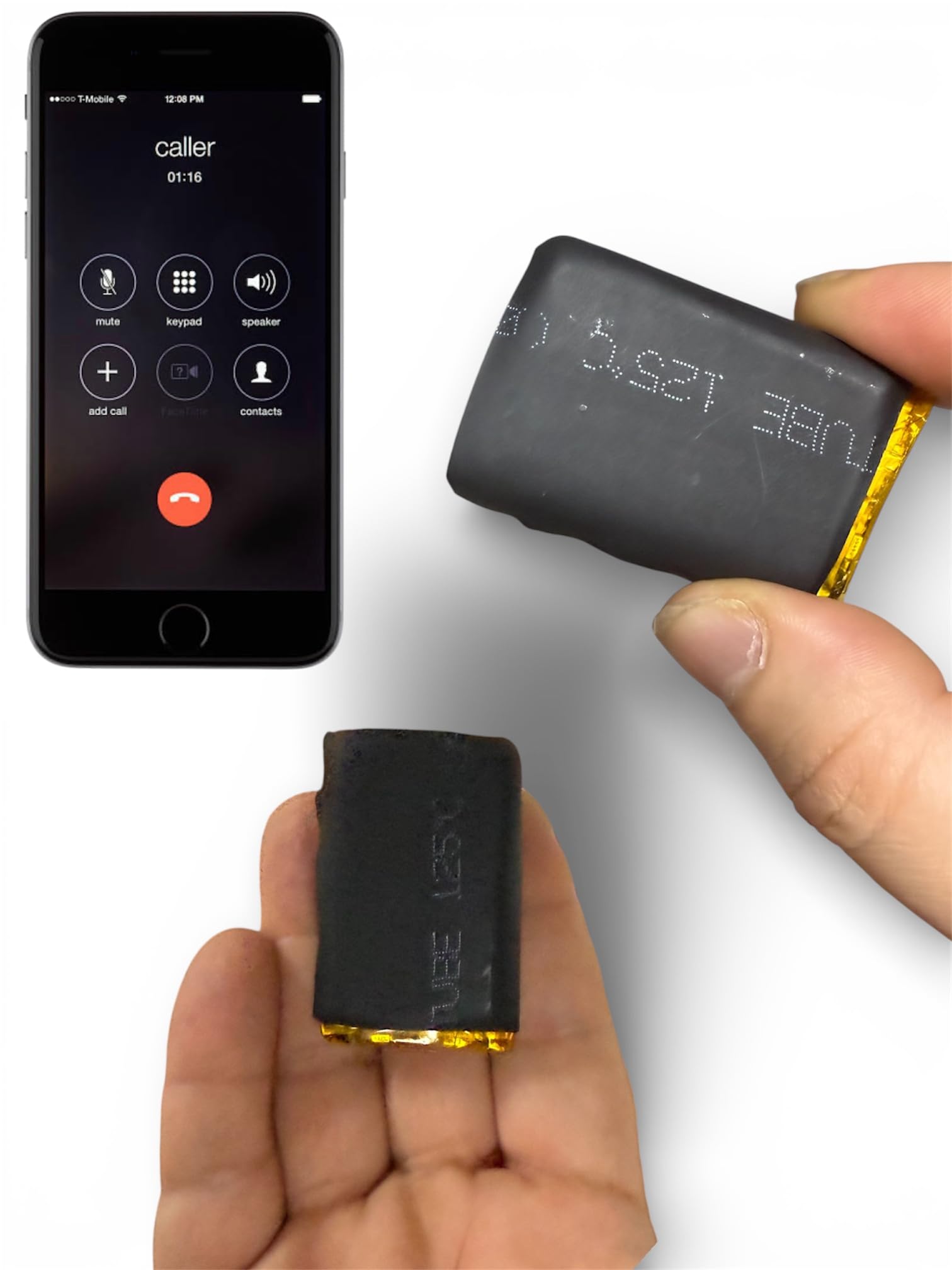 Microspia GSM ambientale con Doppio Microfono, professionale 6 giorni ascolto vocale a distanza gsm audio a distanza