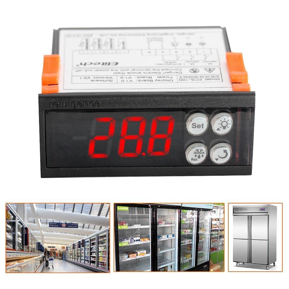 Elitech 220V Digitaler Temperaturregler Thermoelement -50 ℃ bis 90 ℃