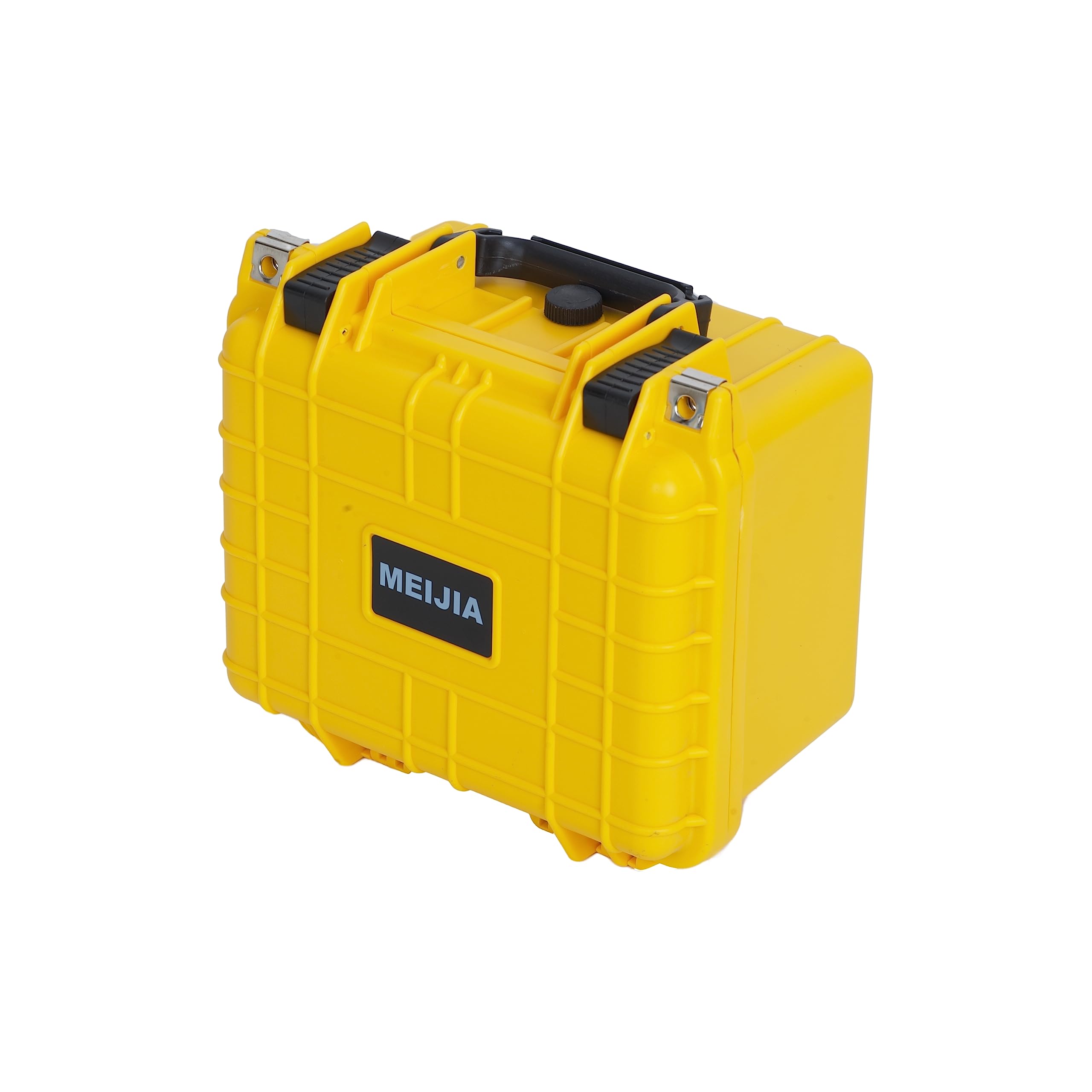 MEIJIA Funda rígida Protectora portátil Impermeable para Todo Tipo de Clima, Funda compacta para cámara con Espuma Personalizable, Apto para Drones, cámara, Equipos, 10.6 x 9.7 x 6.8 Pulgadas