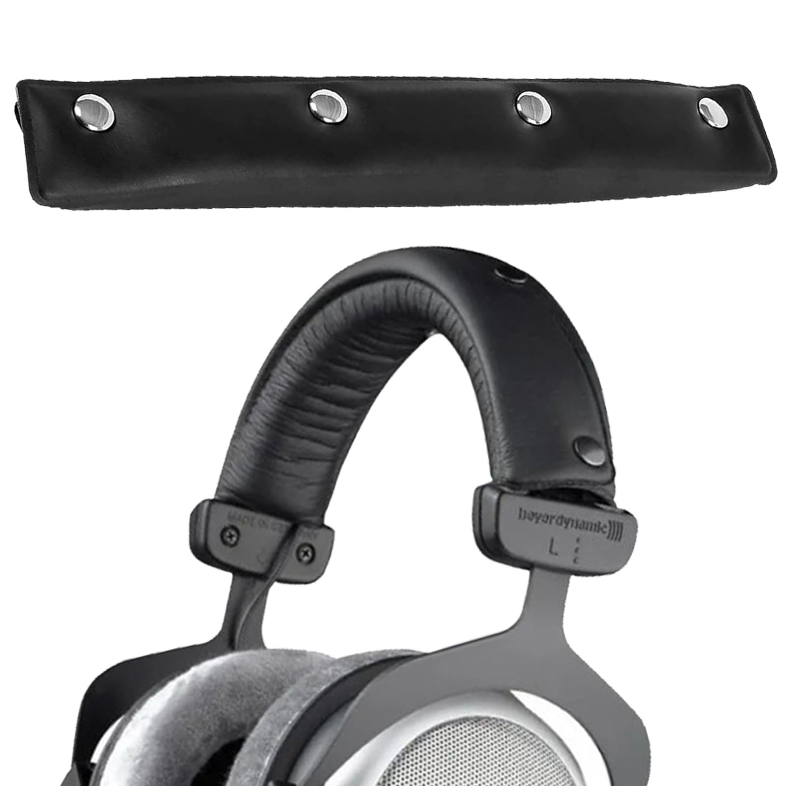 Kit Di Ricambio Slider Laterale Per Cuffie Beyerdynamic DT 770/880/990 Pro – Con Viti E Cacciavite, Nero