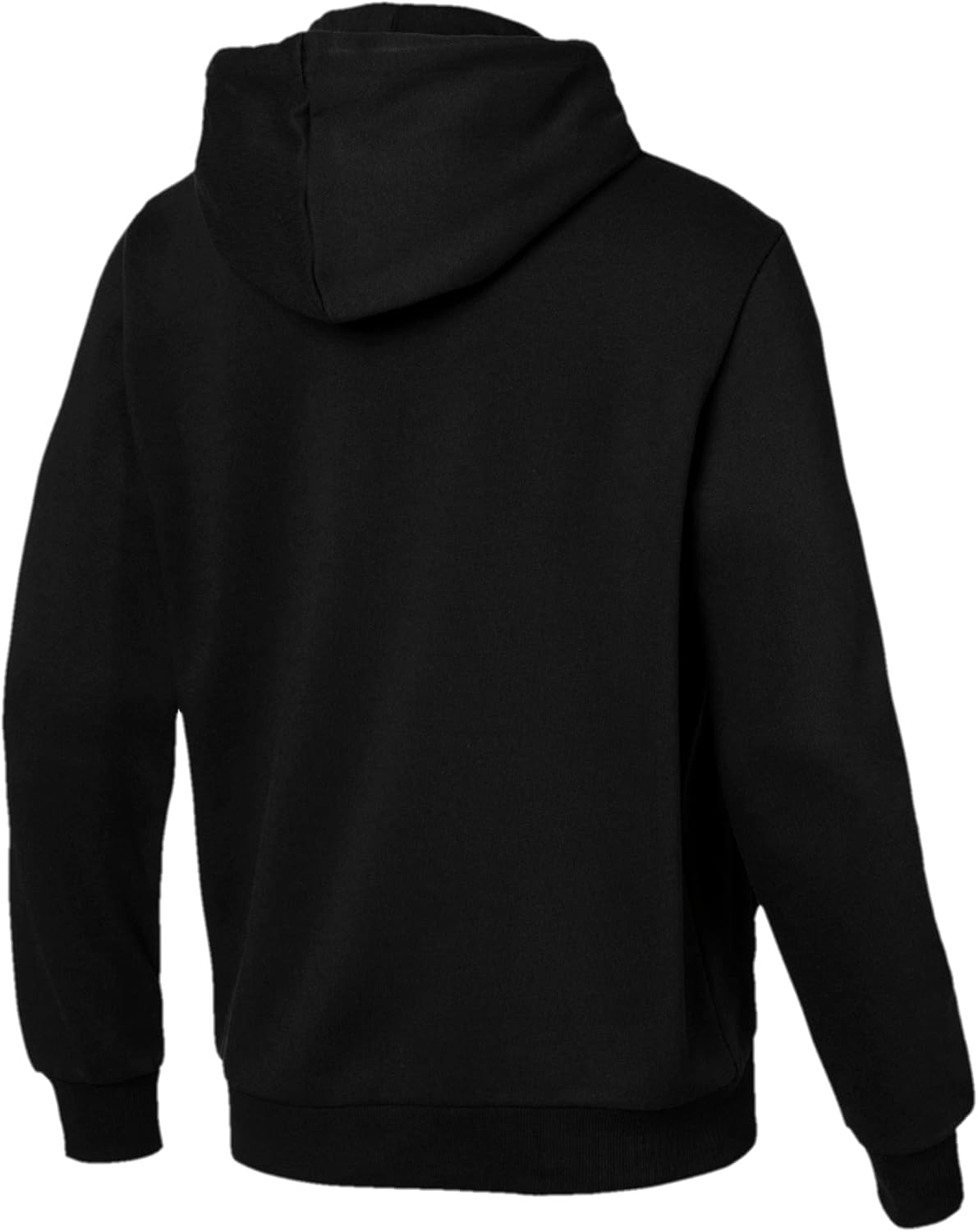 PUMA Men's Essentials Big Logo Fleece Hoodie Medium Black