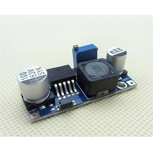 10 unids LM2596HVS LM2596HV DC-DC ajustable reductor reductor convertidor módulo de alimentación 4.5-50V a 3-35V