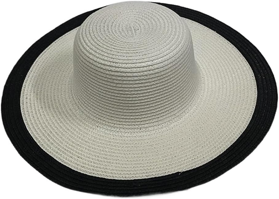 Hat with Large Eaves, Beach, Women's Sun, Vacation, Foldable