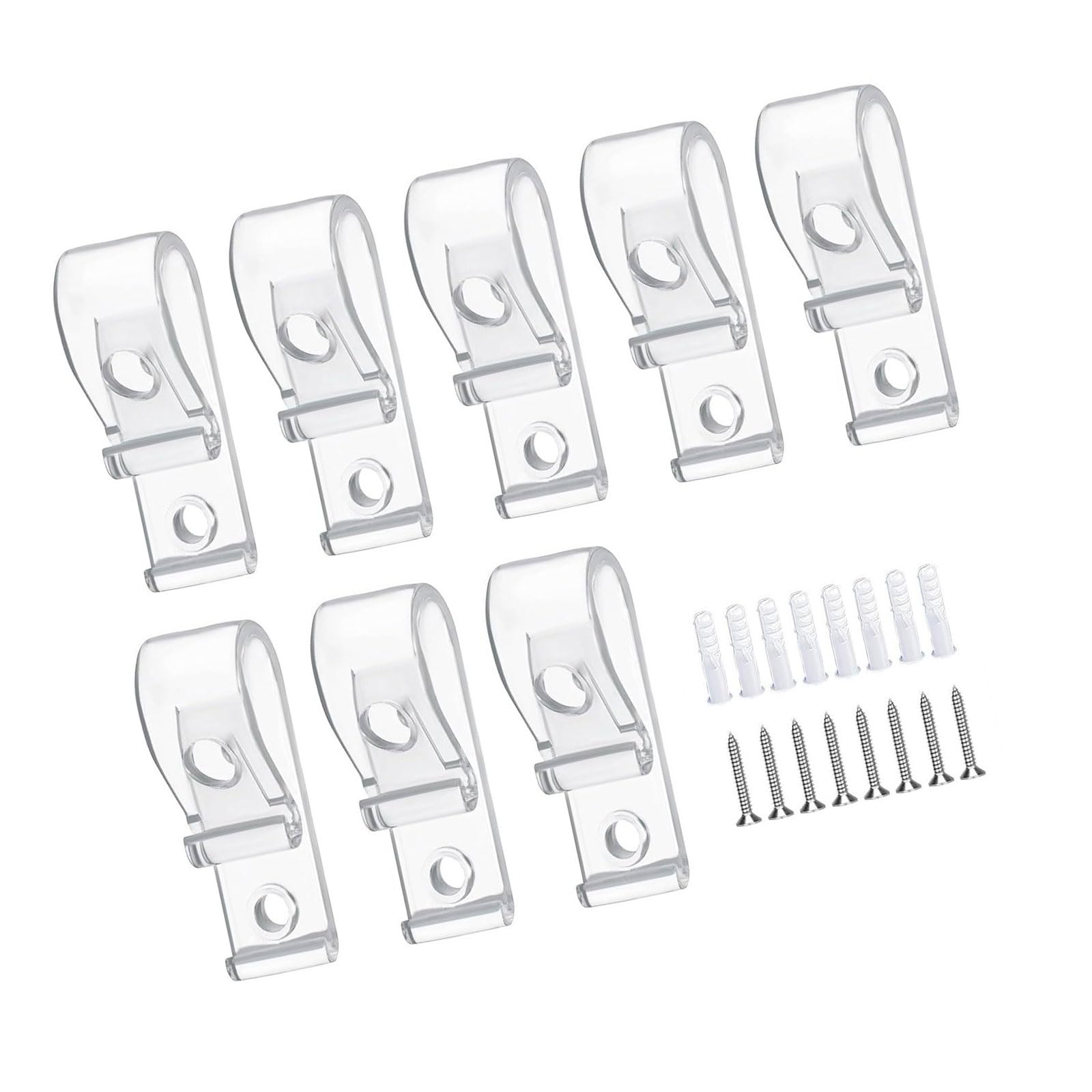 Elnwnnkc A Clear Window Blind Fixing Hook Strong Metal Component Not Cord Blinds Fasteners Ensures Stability & Prevents Ccidents Clear Window Simple Blind