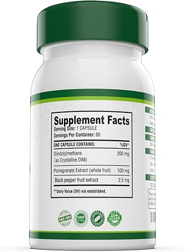 Miniatura 3 de Nutracéuticos - DIM SGS +, hormona + desintoxicación (60 cápsulas)