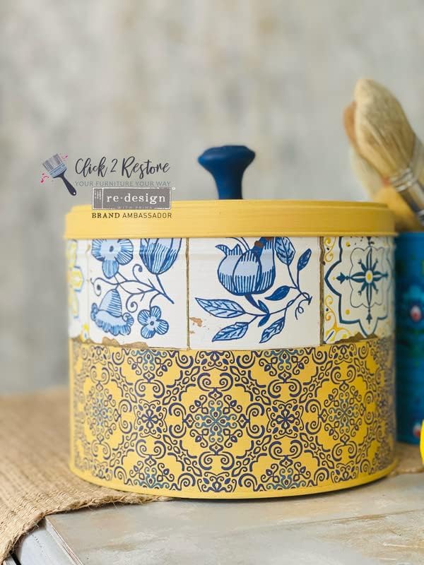 Miniatura 6 de Redesign With Prima Wondrous Flora - Transferencia de muebles de 22 x 32 pulgadas