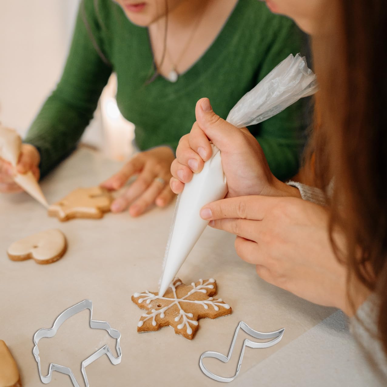 IMIKEYA 24pièces Moules à Biscuits Acier Découpoirs Instruments De Musique Pour Décoration De Gâteaux Et Biscuits Parfaits Pour Et Événements Spéciaux