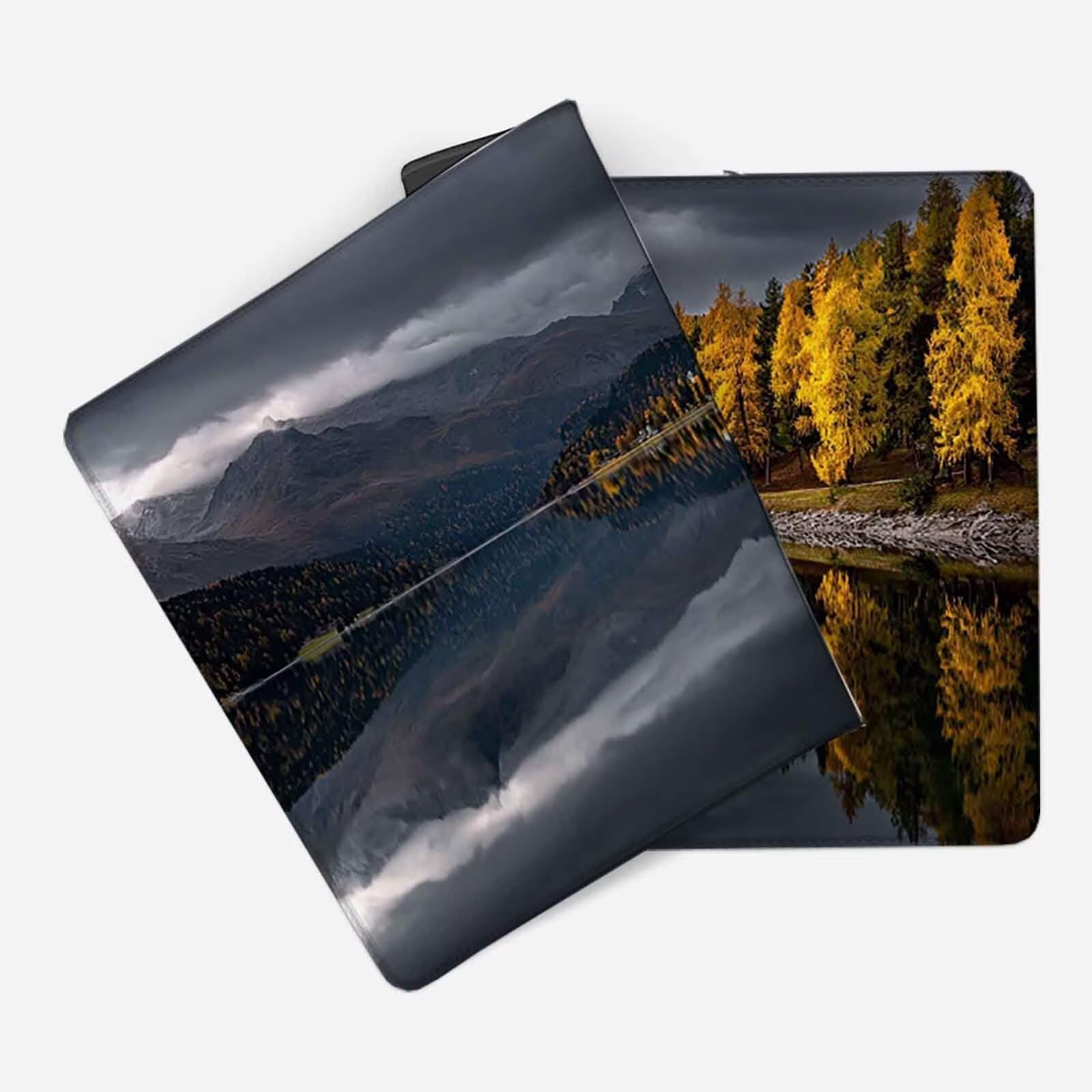 Szara podkładka pod mysz Drzewo Podkładka pod mysz XXL 1000 x 500 mm Podkładka pod mysz z przeszytymi krawędziami i antypoślizgową gumową podstawą Podkładka pod mysz XXL do gier, laptopa, akcesoria