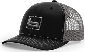 Banded Trucker Mesh Back Cap | Breathable Adjustable Snapback Hat, Pre-Curved Visor, One Size