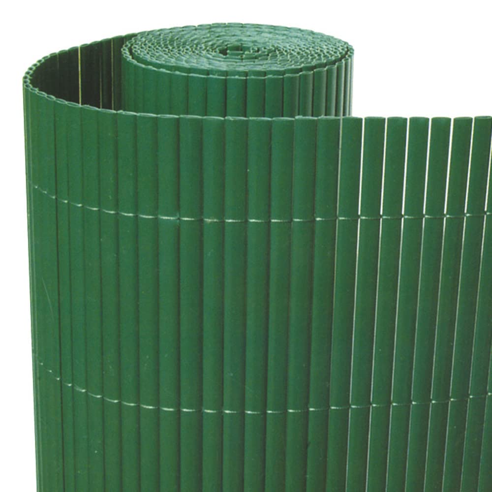 VERDELOOK Double, Arella in plastica con Listelli bifacciali, 3x1 m, Verde