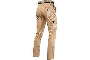 Men's Lightweight Hiking Cargo Work Pants: Perfect for Summer Adventures