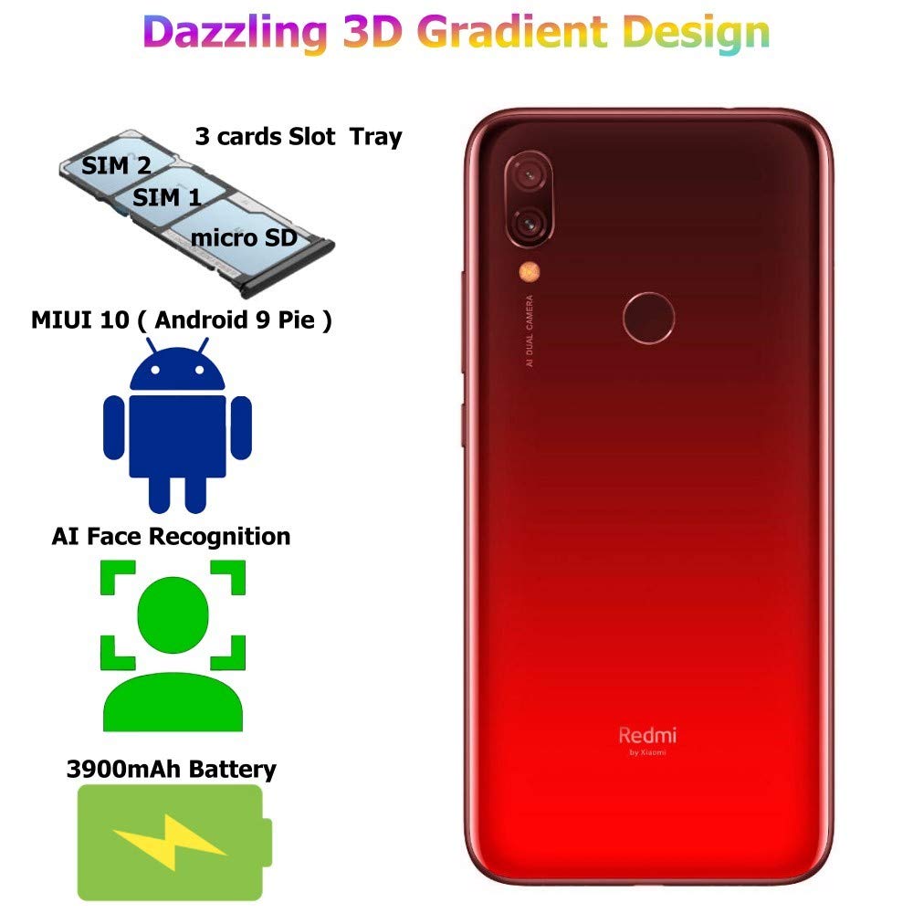 Amazon | ☆Xiaomi Redmi 7 Global Version☆6.26インチ IPS 720x1520 