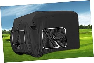 CLISPEED Carrinho De Mão De 4 Rodas Capa Preta Resistente Capa De Carrinho Resistente Capa De Chuva Universal Capa De Carrinho Capa De Carrinho Capa De Telhado Para Cobertura De Carrinho