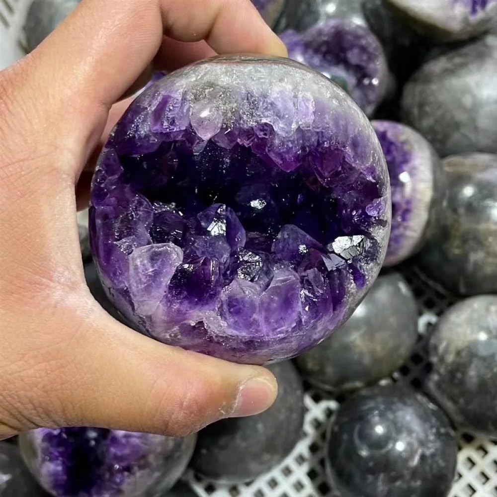 アメジスト開口笑 瑪瑙共生 ガーデンクォーツ入 クリスタル 風水晶ジオード 幸運 アメジスト開口笑 瑪瑙共生 ガーデンクォーツ入 クリスタル 風