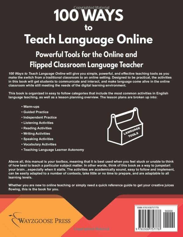 100 Ways to Teach Language Online: Powerful Tools for the Online and Flipped Classroom Language Teacher - Image 2