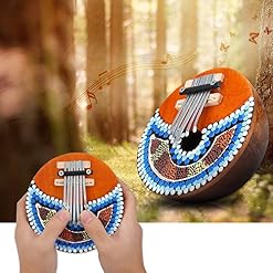 Pouce Piano, 7 Clé Portable Pouce Doigt Piano Instrument de Musique pour Enfants Adulte - Les Beatles, Paul McCartney, John Lennon, RIngo Starr, George Harrison Pouce Piano, 7 Clé Portable Pouce Doigt Piano Instrument de Musique pour Enfants Adulte – Image 2